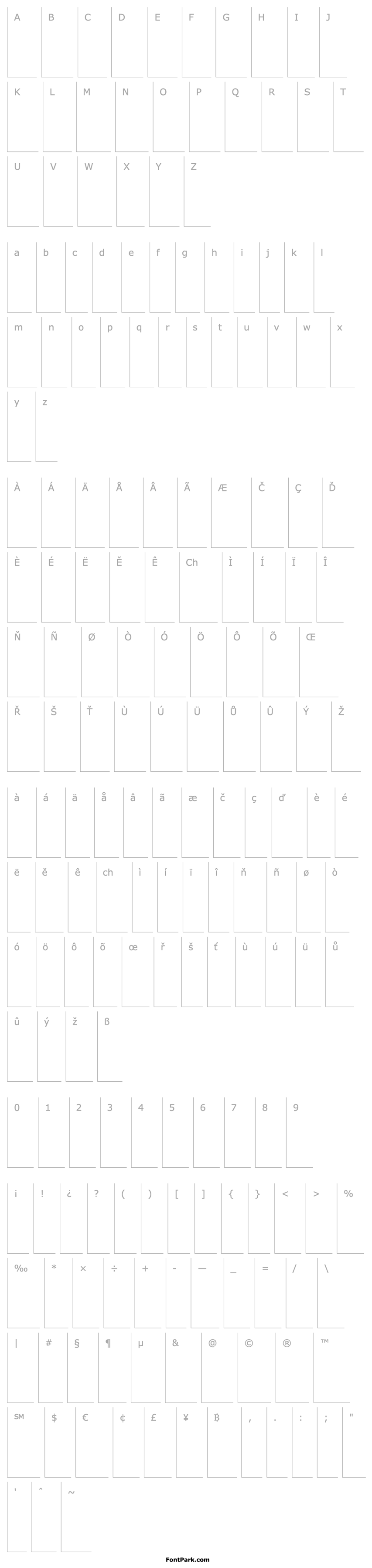 Overview Old English Only Shadow D