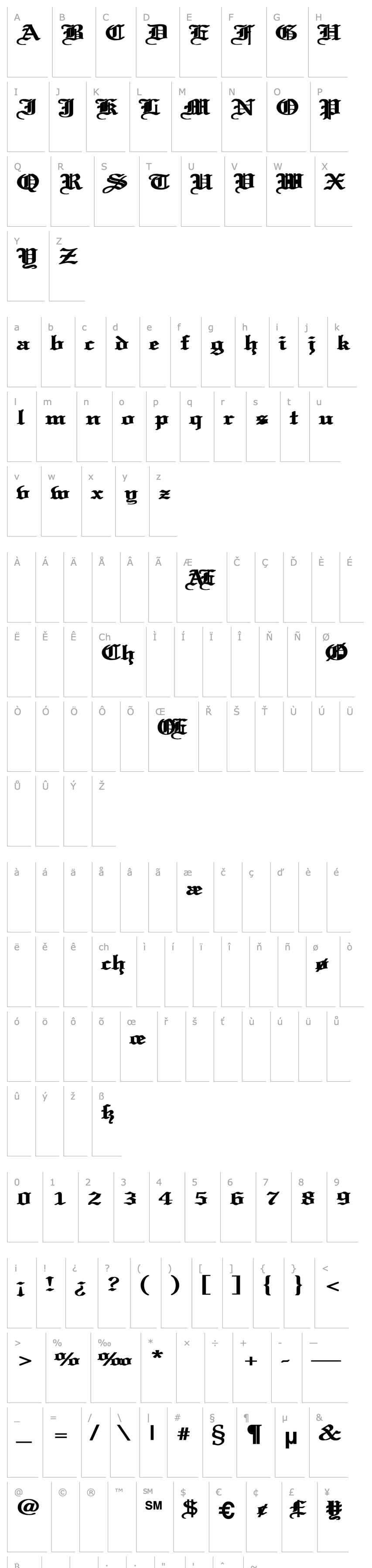 Overview Old English Wd Bold