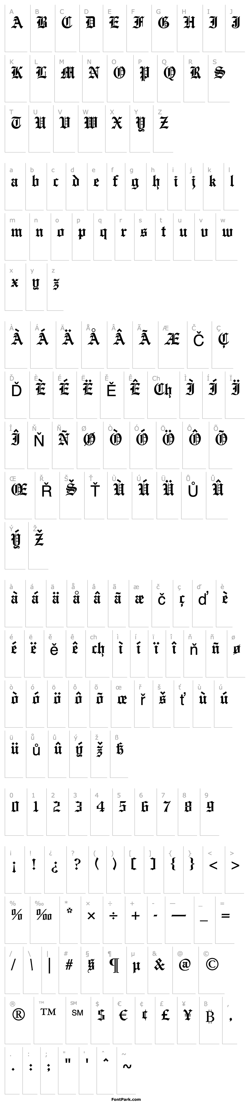 Overview OldEnglishStd