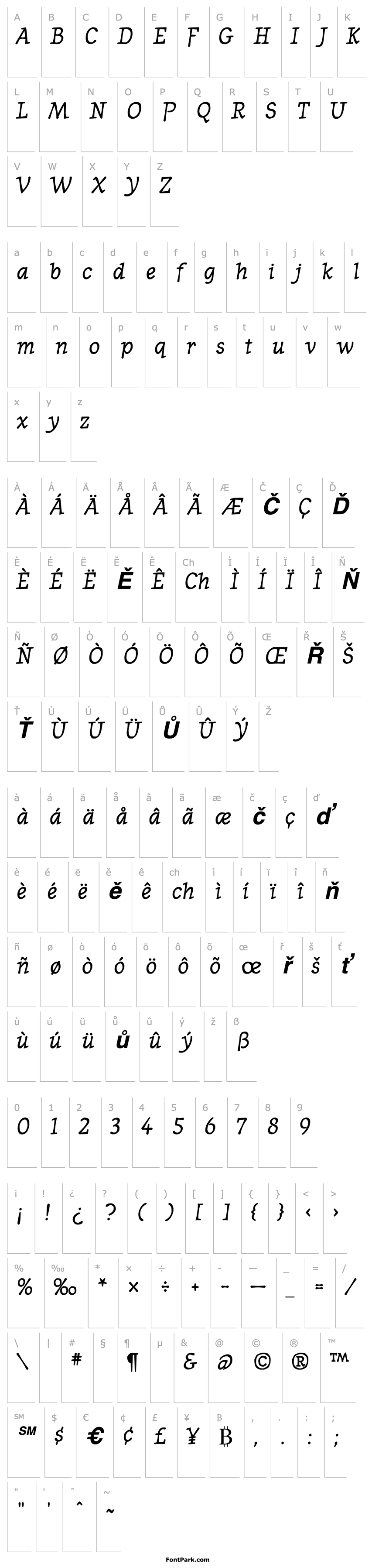 Overview OldNews Bold Italic