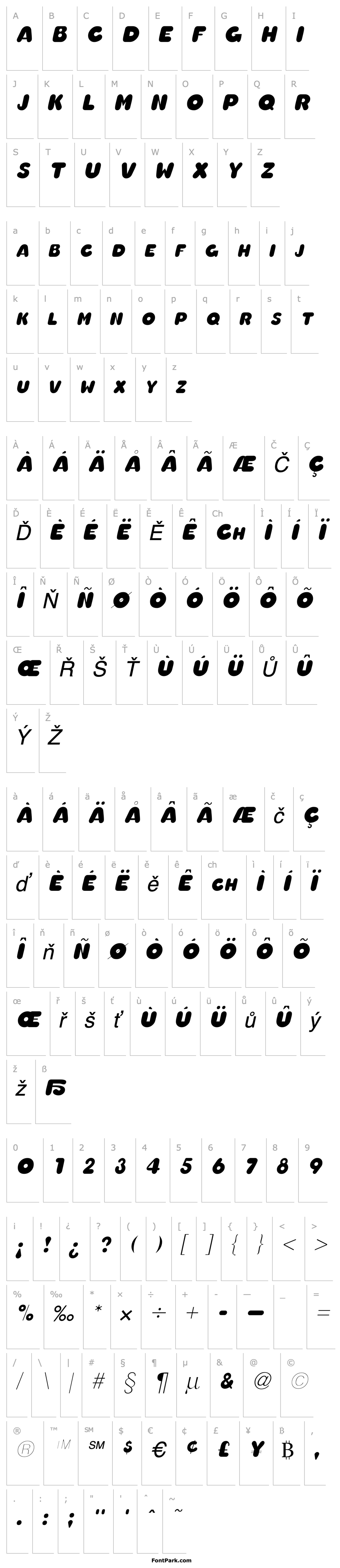 Overview OleadaSCapsSSK Italic