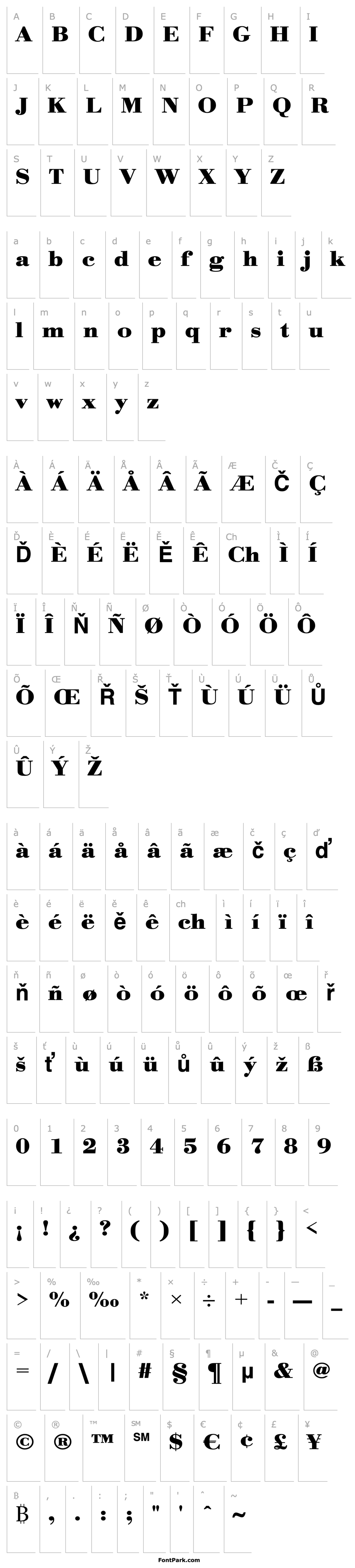 Overview OlgaBeckerExtended Bold