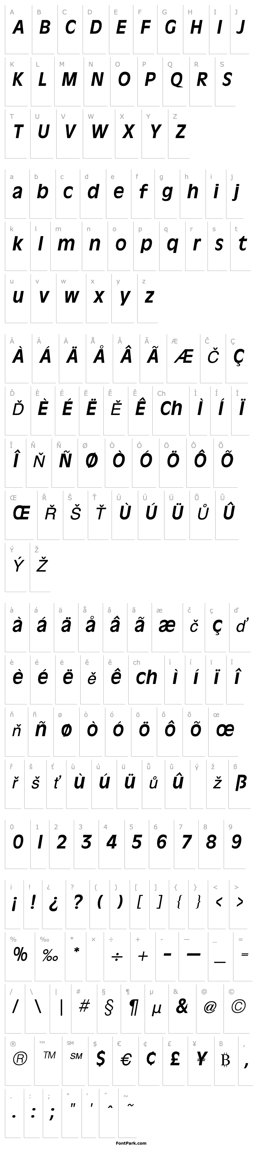 Overview Olive Antique Italic