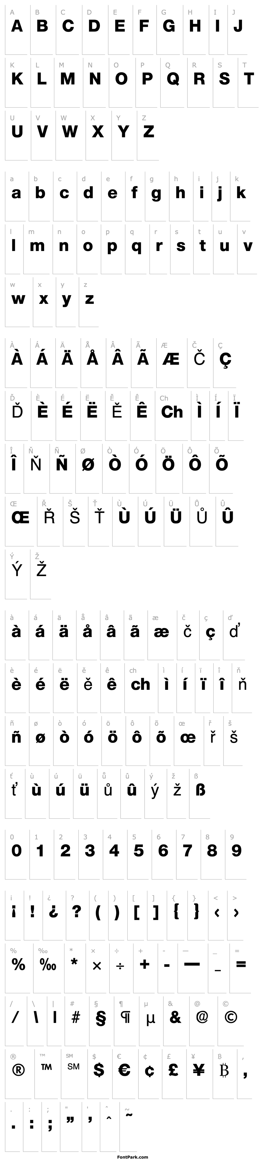 Overview Olnova-ExtraBold