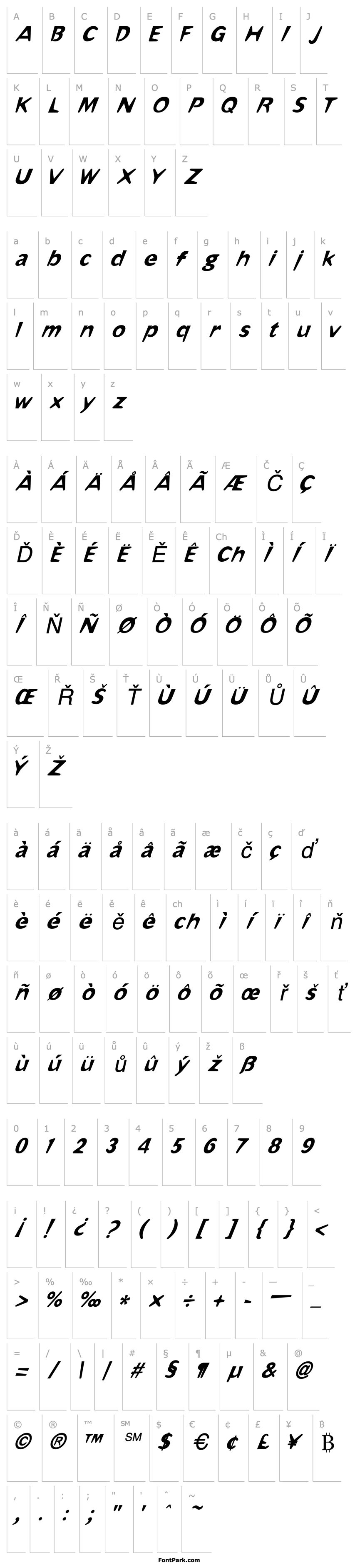 Overview Omaha Italic