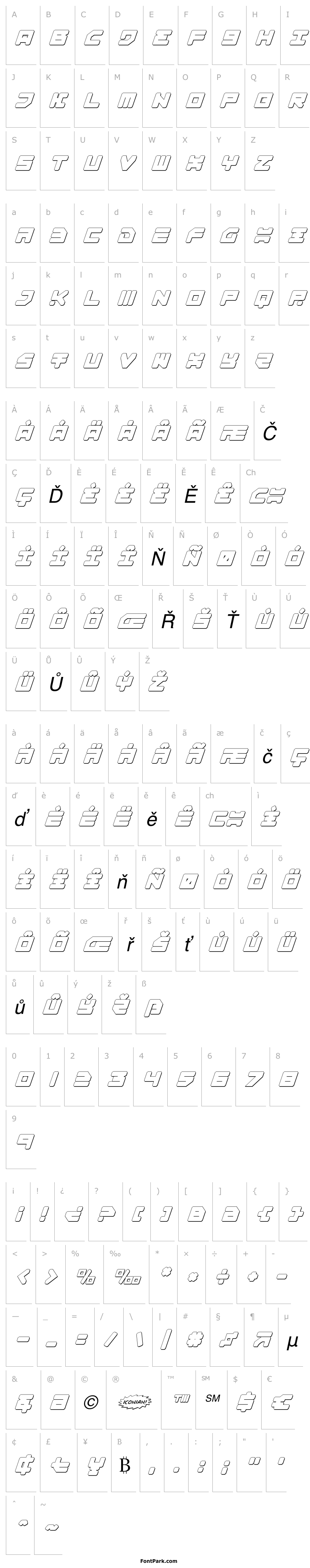 Přehled Omega-3 3D Italic