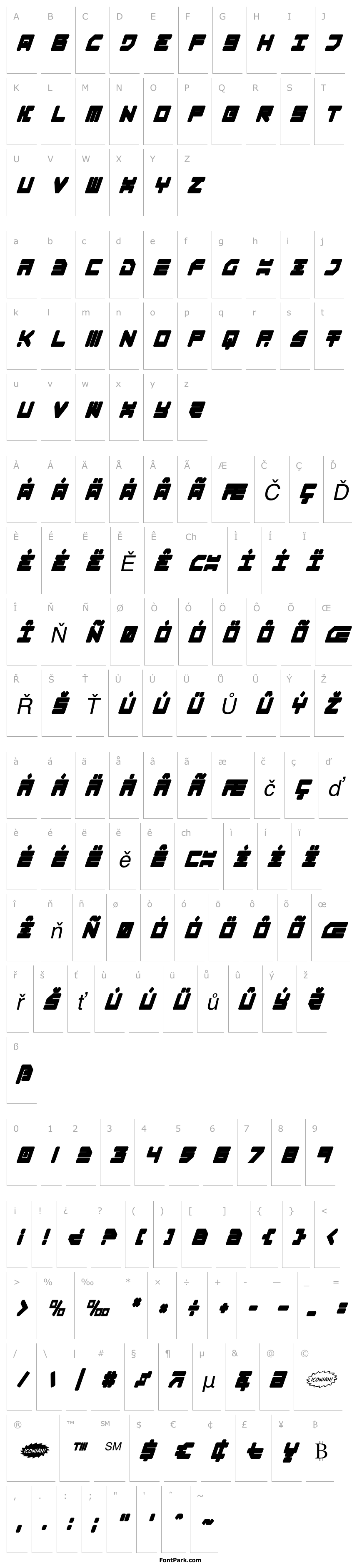 Overview Omega-3 Condensed Italic