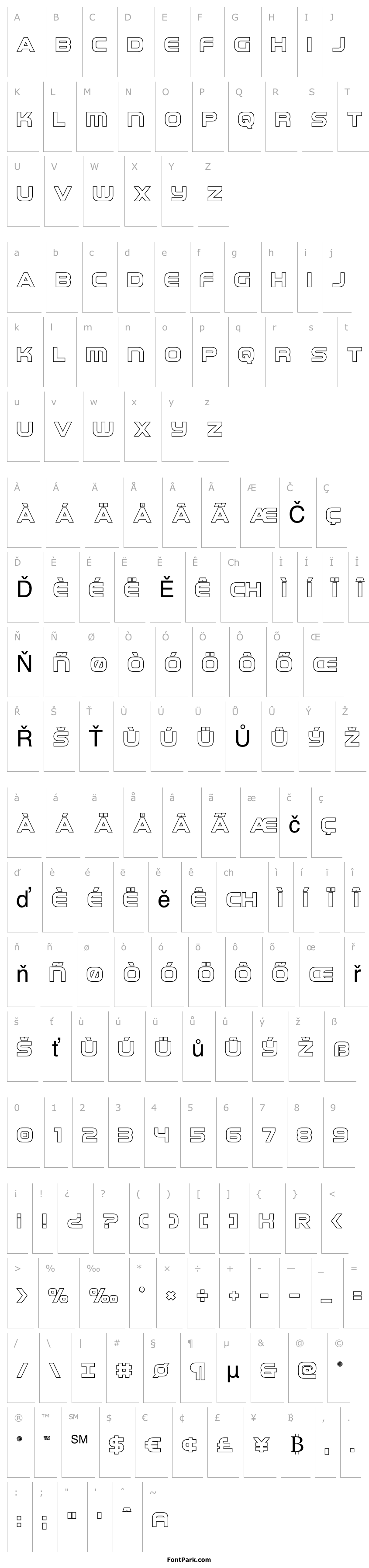 Přehled Omega Flight Outline