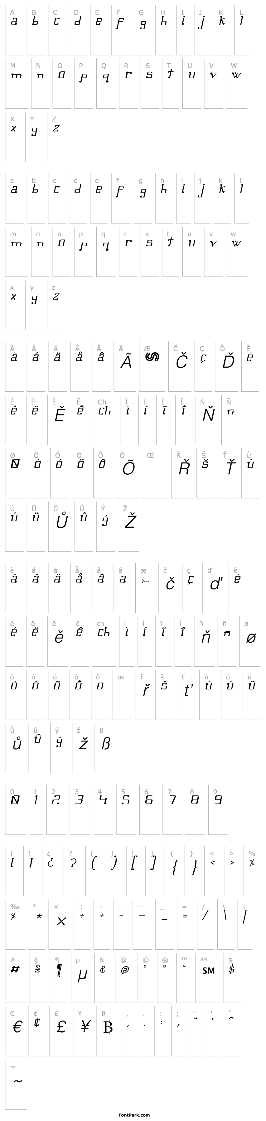 Overview Omellons LightItalic