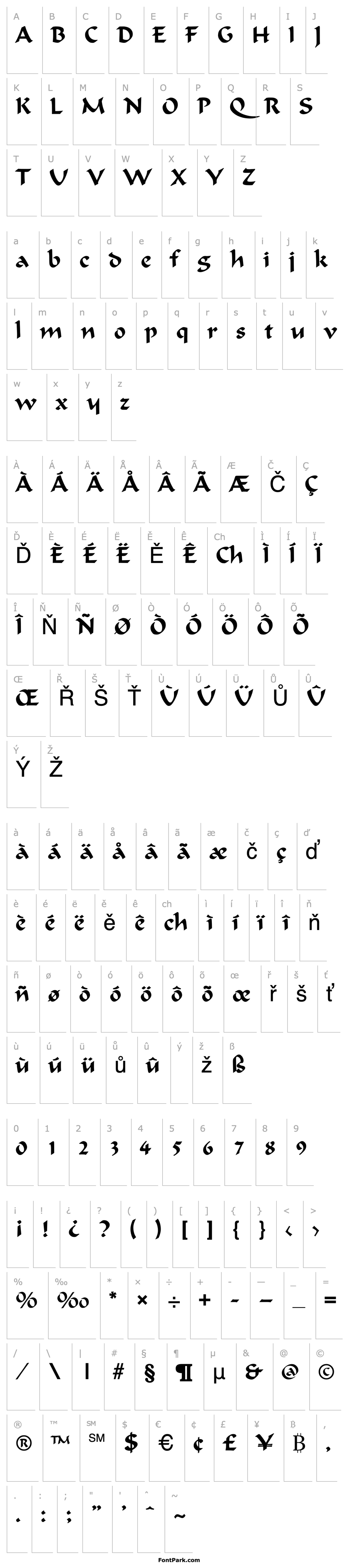 Overview Ondine Regular