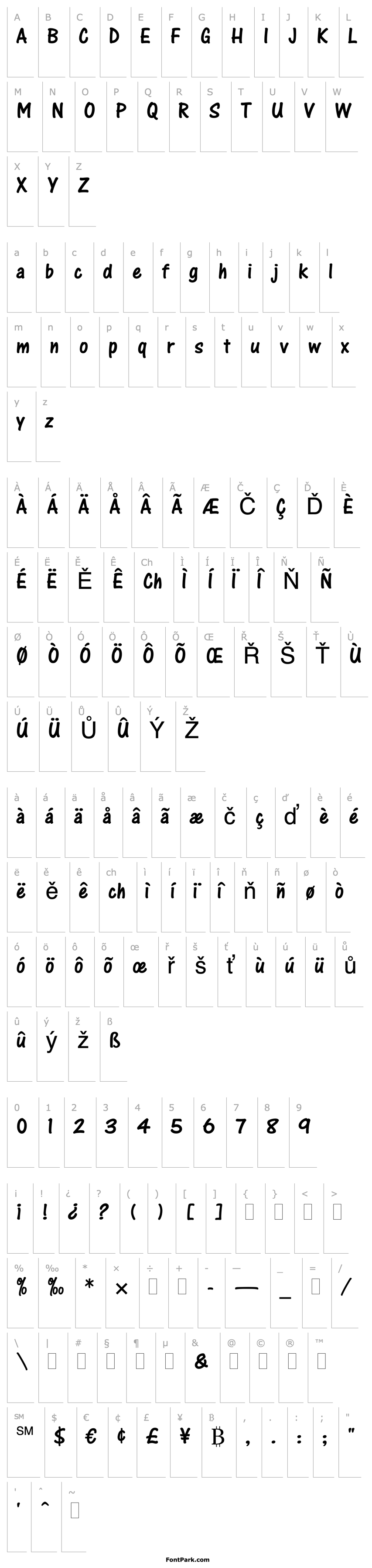 Overview One Stroke Script Plain