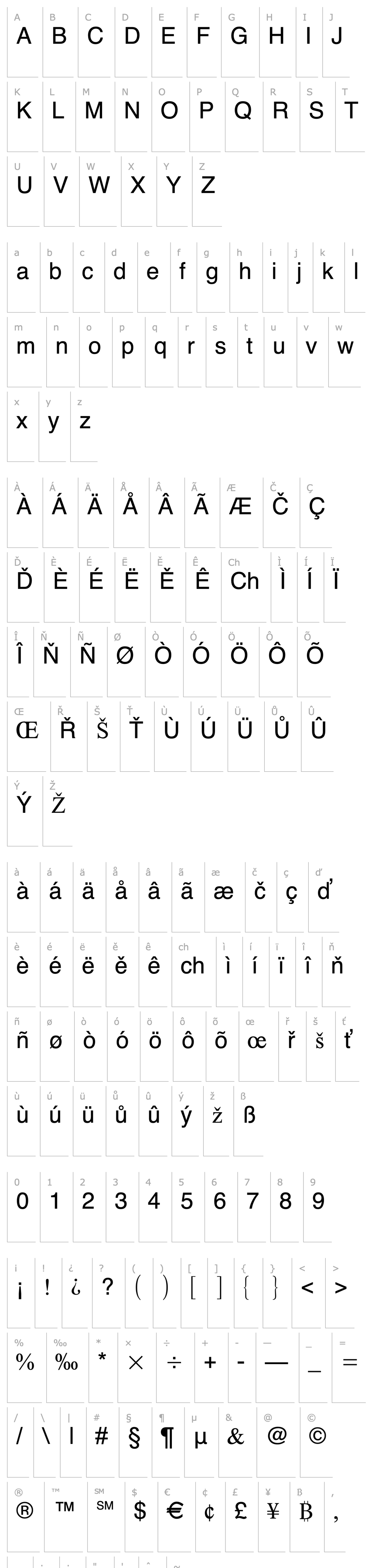 Overview OpenSymbol