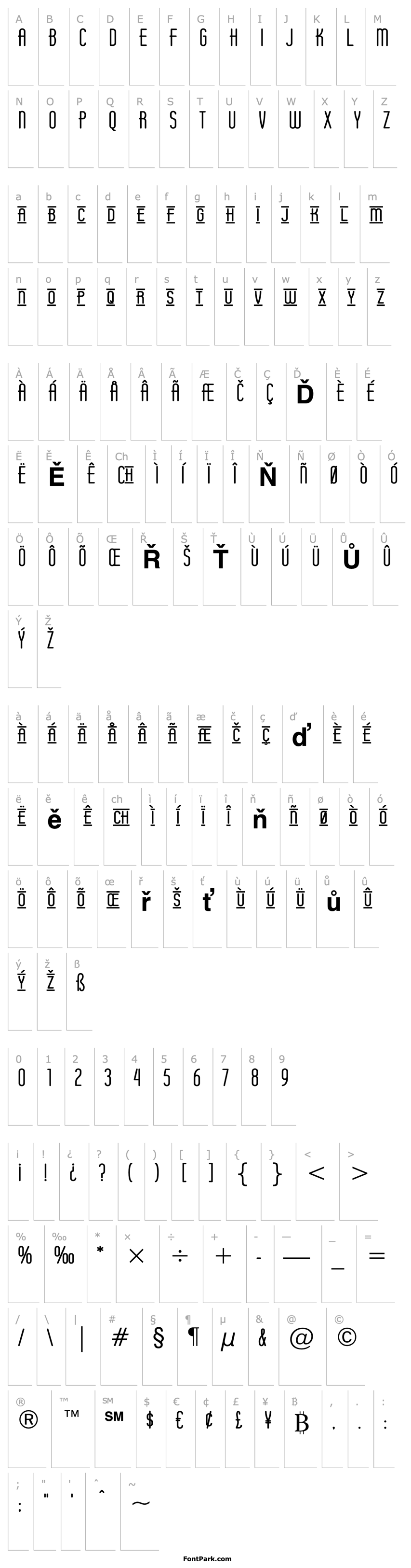 Overview Operator Nine BTN Lined Bold