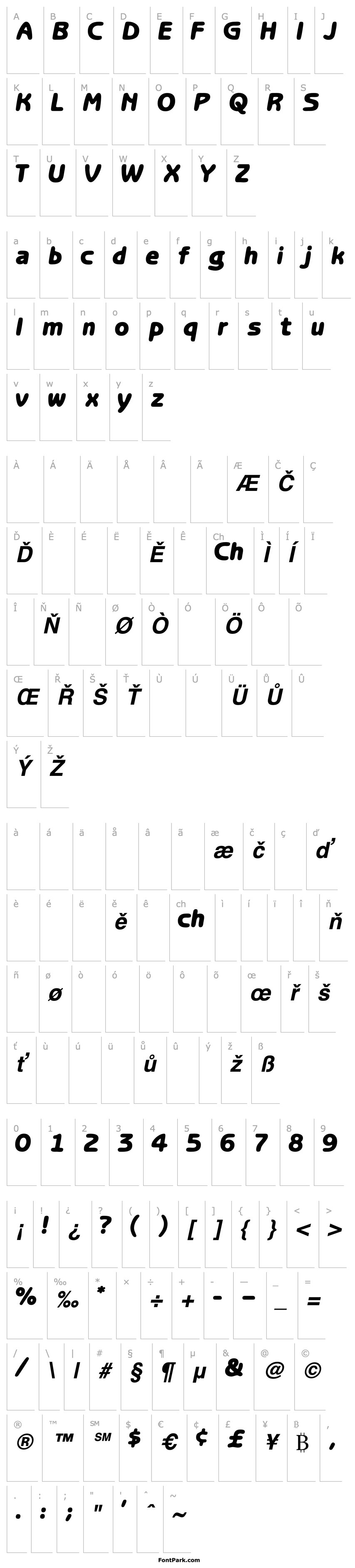 Overview OptasiaSSK Bold Italic