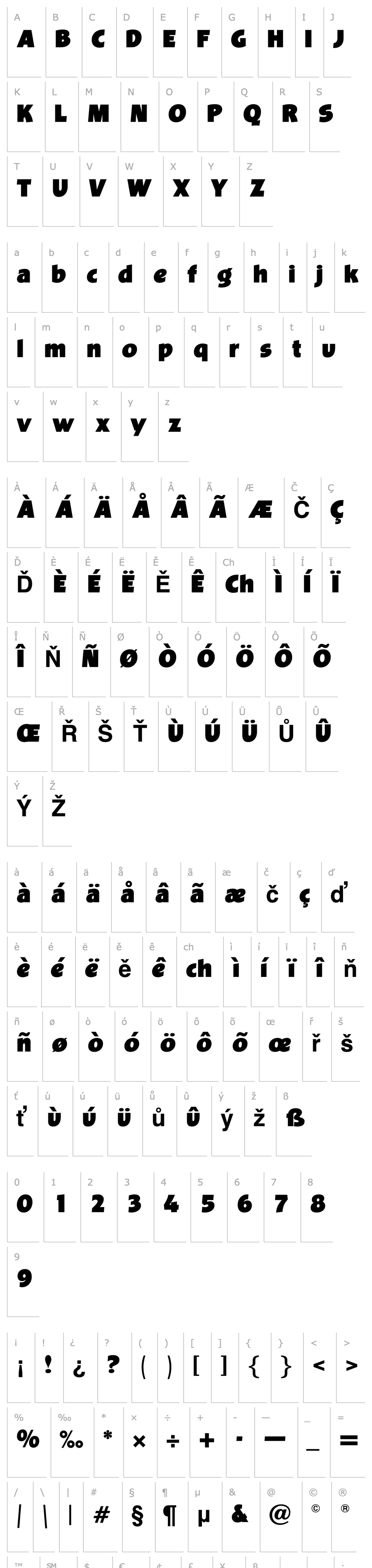 Overview OPTIBevis-ExtraBold