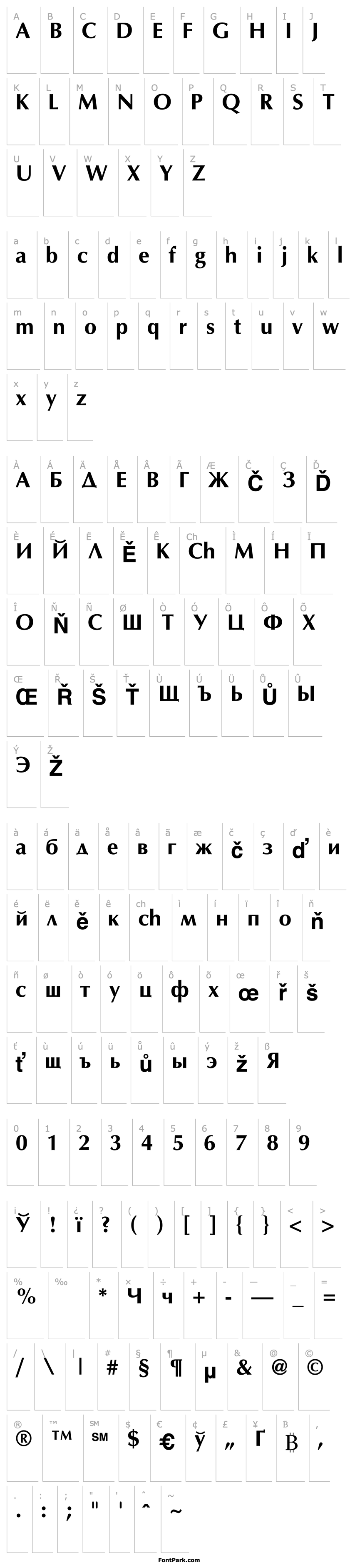 Overview Optima Cyr Bold