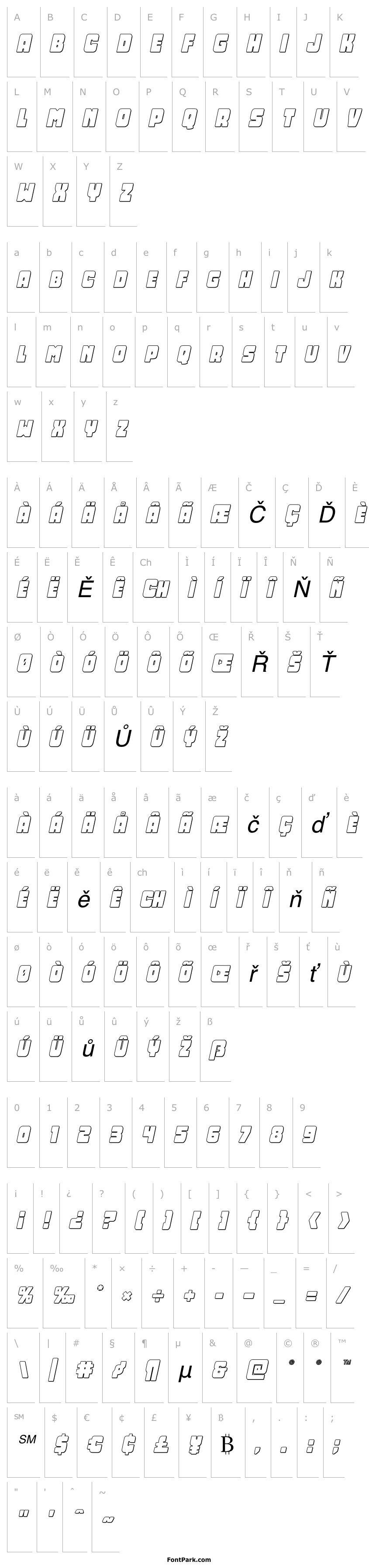 Přehled Opus Mundi 3D Italic