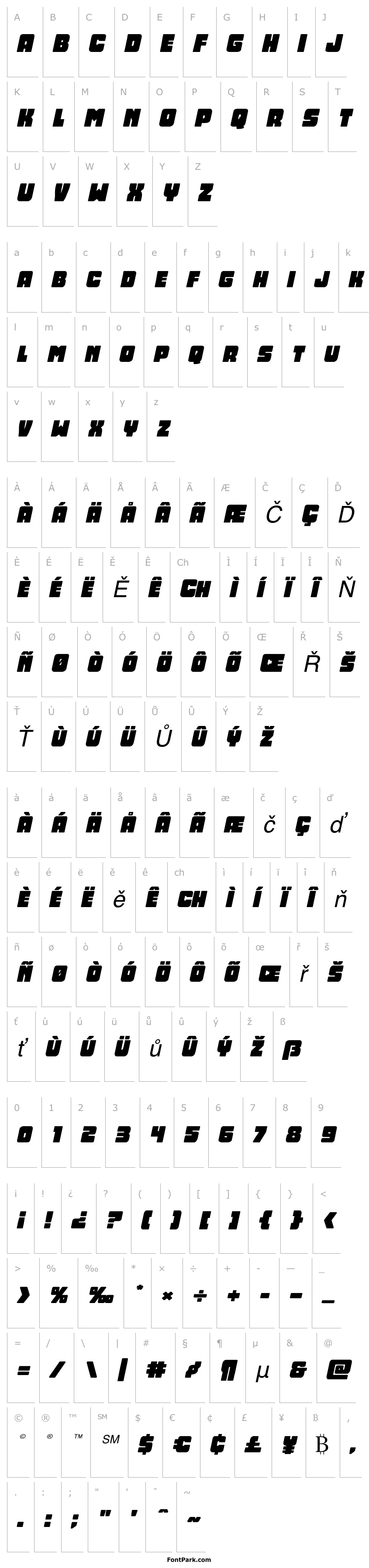 Overview Opus Mundi Expanded Italic