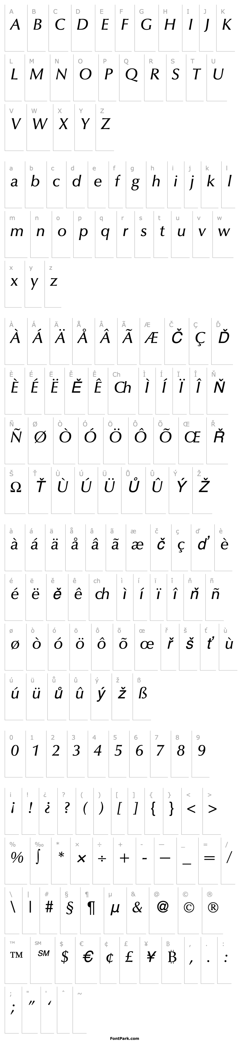 Overview OpusTwoMedium-RegularItalic