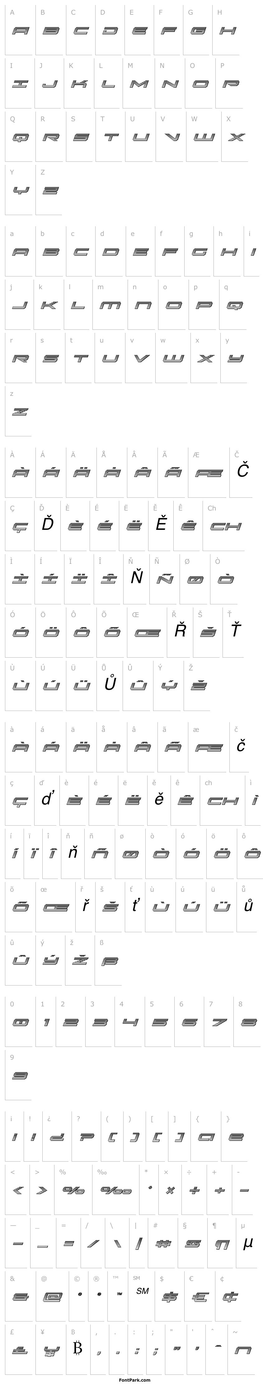 Přehled Oramac Chrome Italic