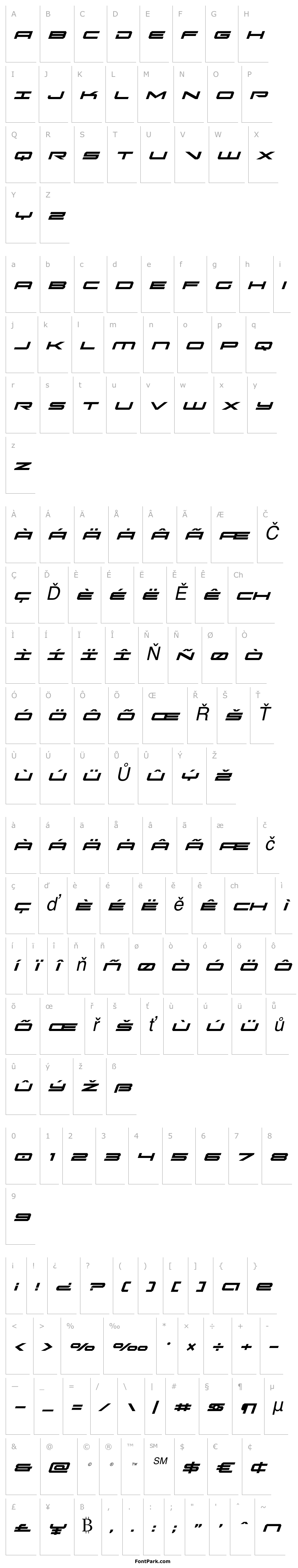 Overview Oramac Italic