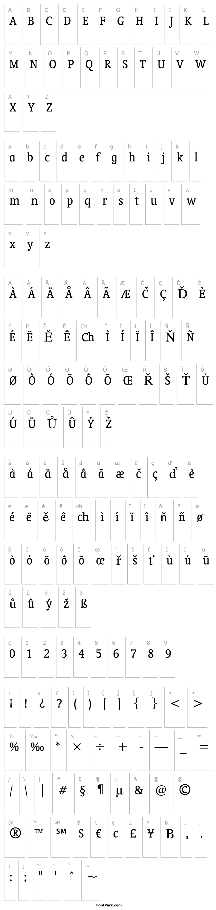 Overview Oranda Condensed BT