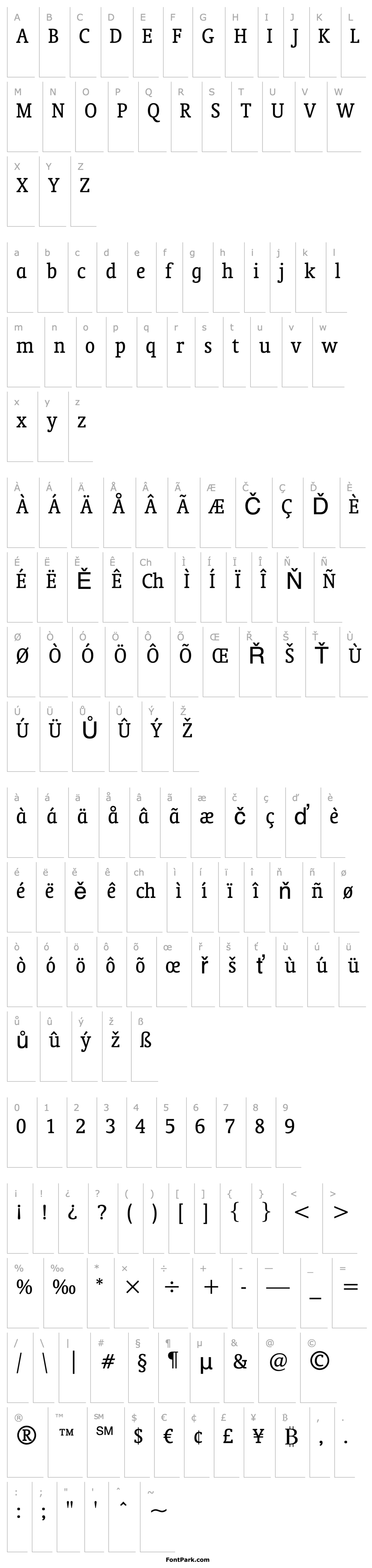 Overview OrandaBT-RomanCondensed