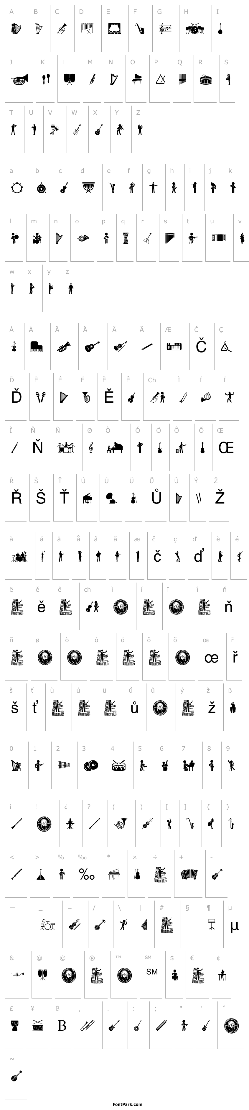 Overview Orchestra Icons