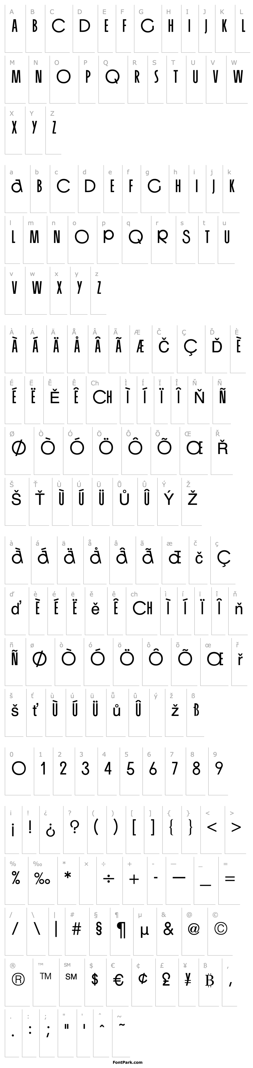 Overview Organda Bold Regular