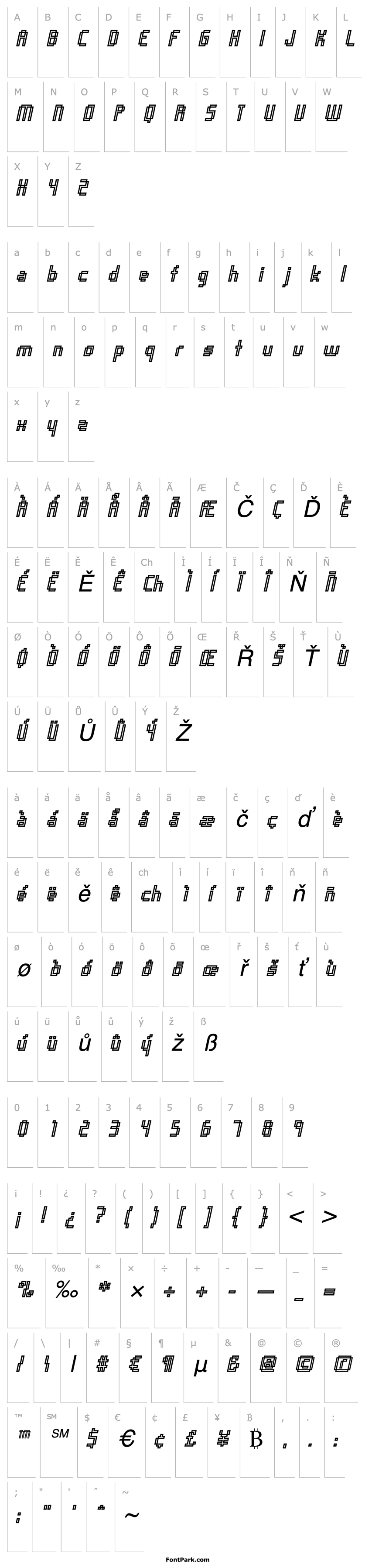 Overview Orgasmia-NinetyOutItalic