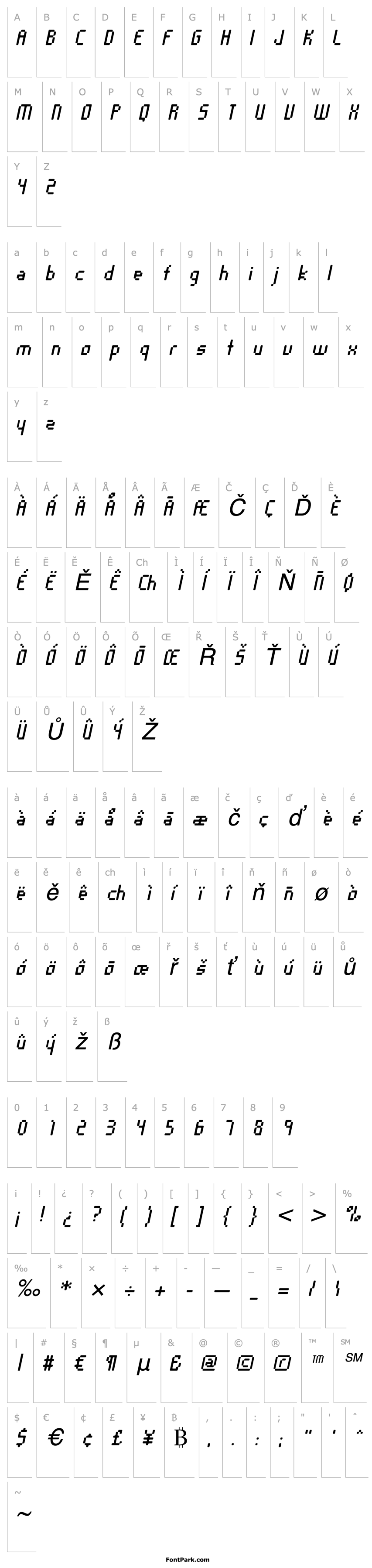 Overview Orgasmia-Three60Italic