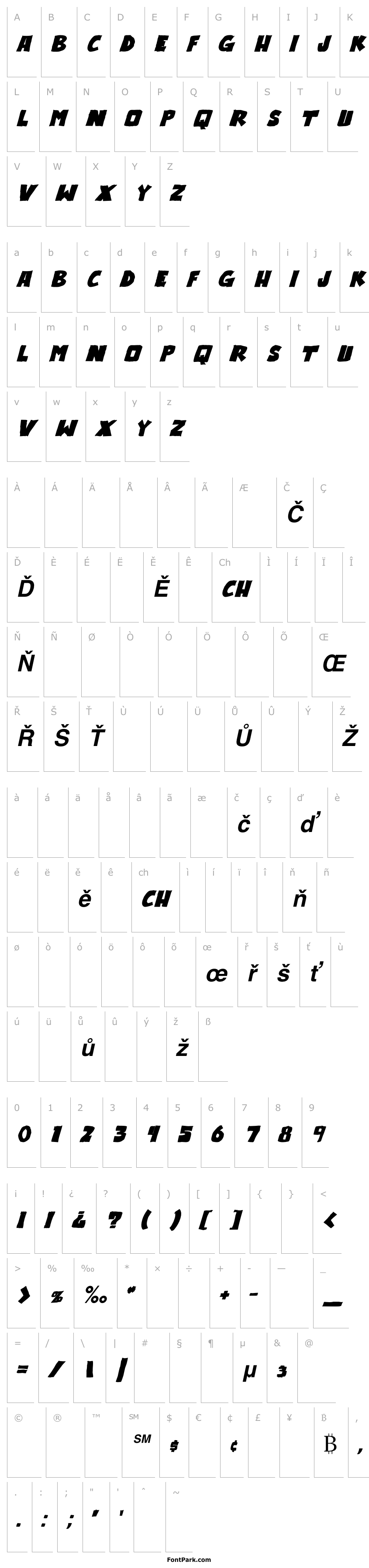 Overview Outlander Bold Italic