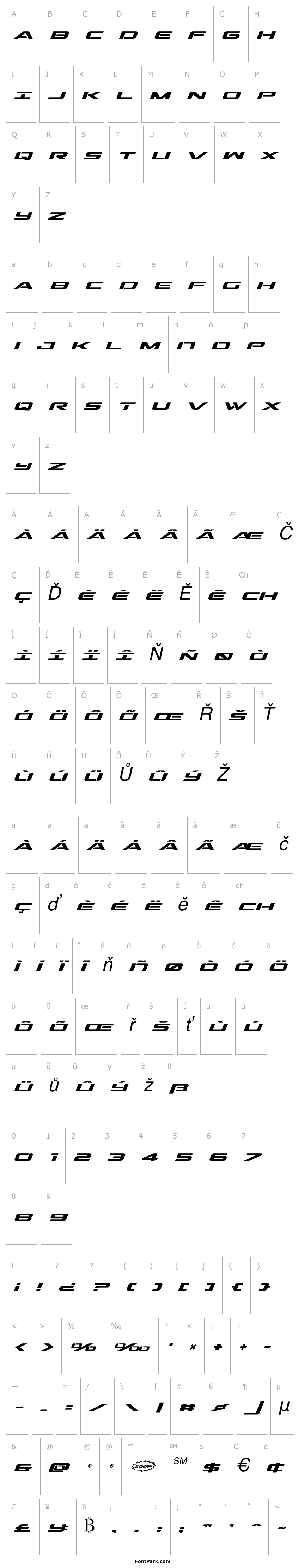 Overview Outrider Semi-Bold Italic Semi-Bold Italic