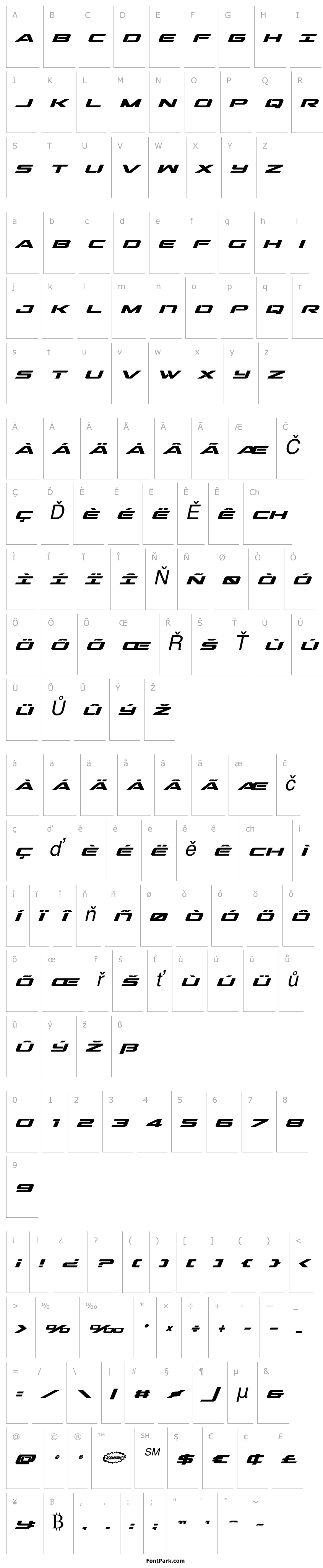 Overview Outrider Semi-Condensed Bold It Semi-Condensed Bold Italic