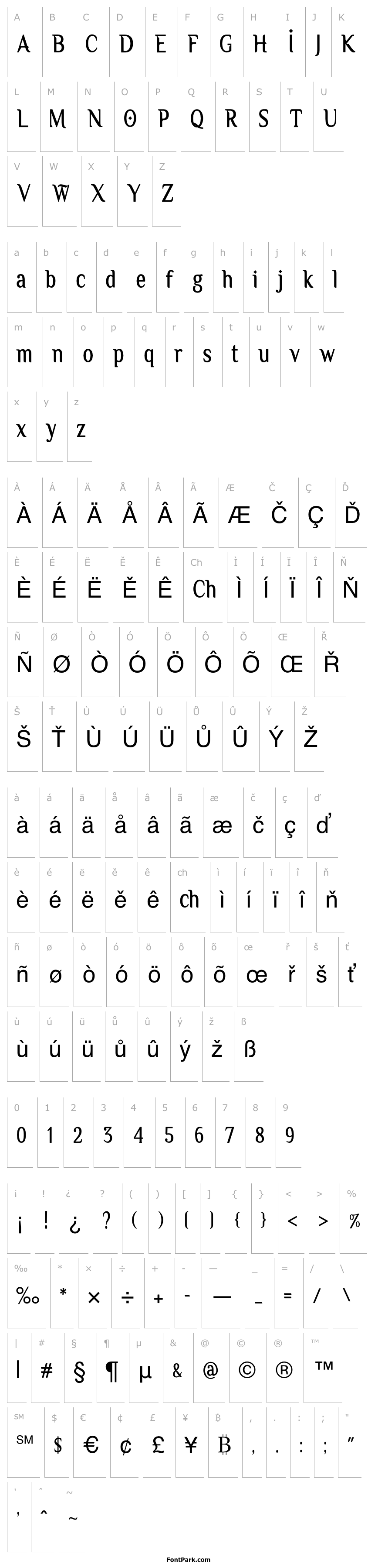 Overview Owbeirak Serif Demo Version