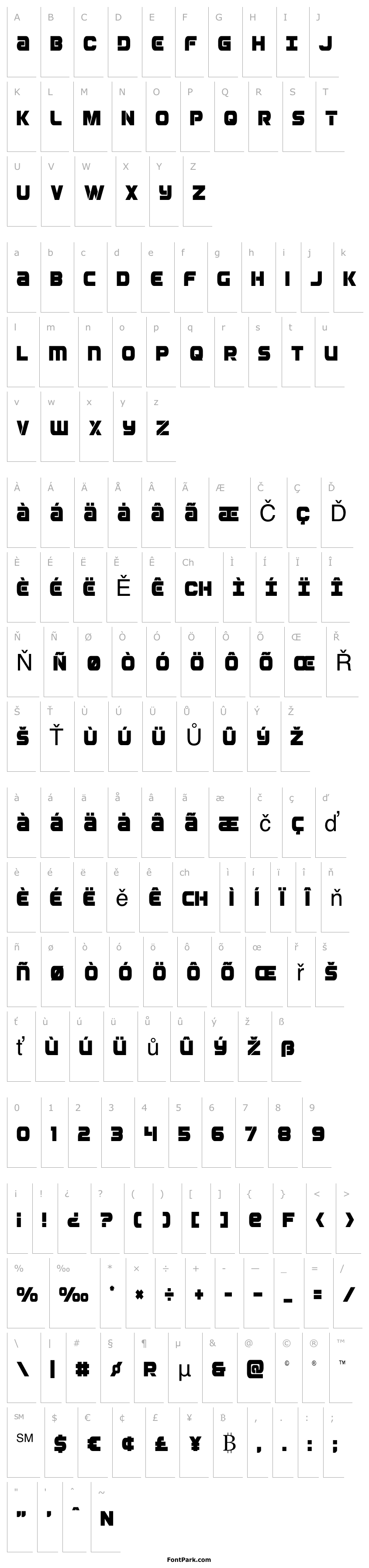 Přehled Ozda Condensed