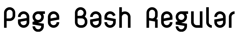 Preview Page Bash Regular