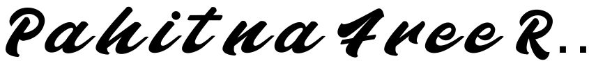 Preview Pahitna Free Regular