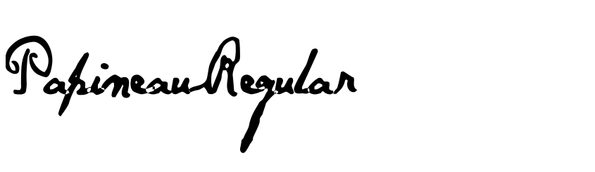 Preview Papineau Regular