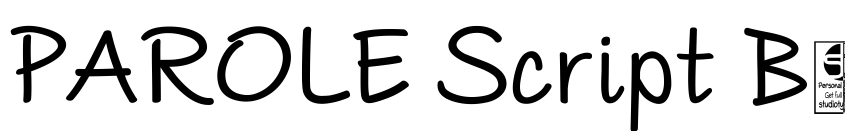 Preview PAROLE Script Bold Demo