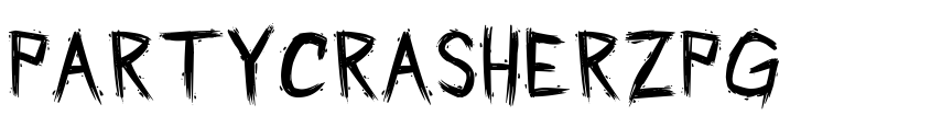 Font PartyCrasherzPG by Unknown
