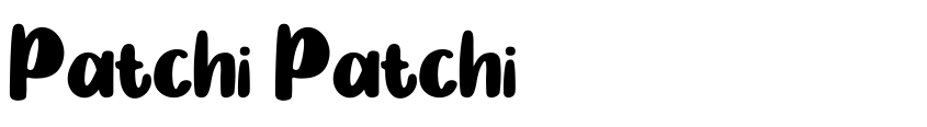 Preview Patchi Patchi