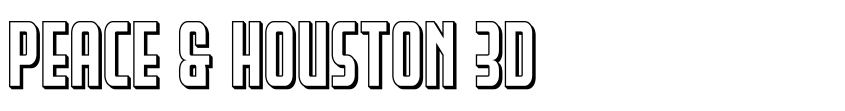 Preview Peace & Houston 3D