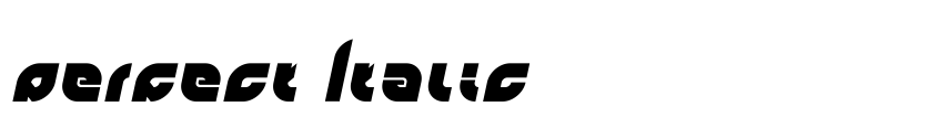 Preview perfect Italic