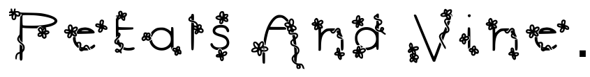 Preview Petals And Vines Regular