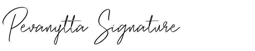Preview Pevanytta Signature