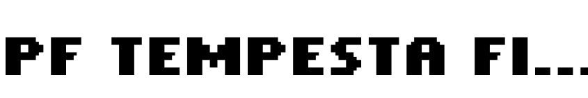 Preview PF Tempesta Five Compressed Bold