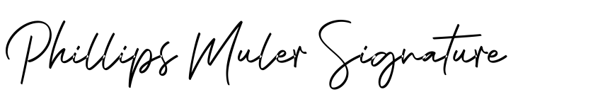 Preview Phillips Muler Signature