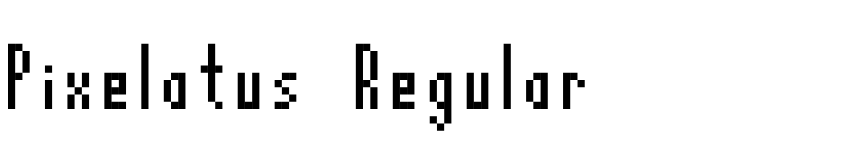 Preview Pixelatus Regular