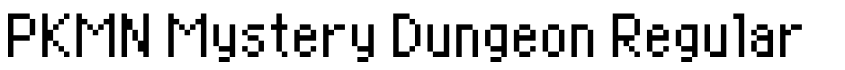Preview PKMN Mystery Dungeon Regular